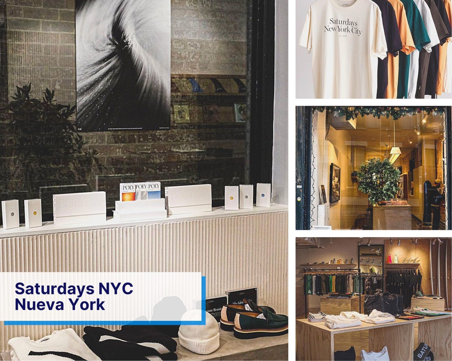 Tienda de Concepto Saturdays NYC