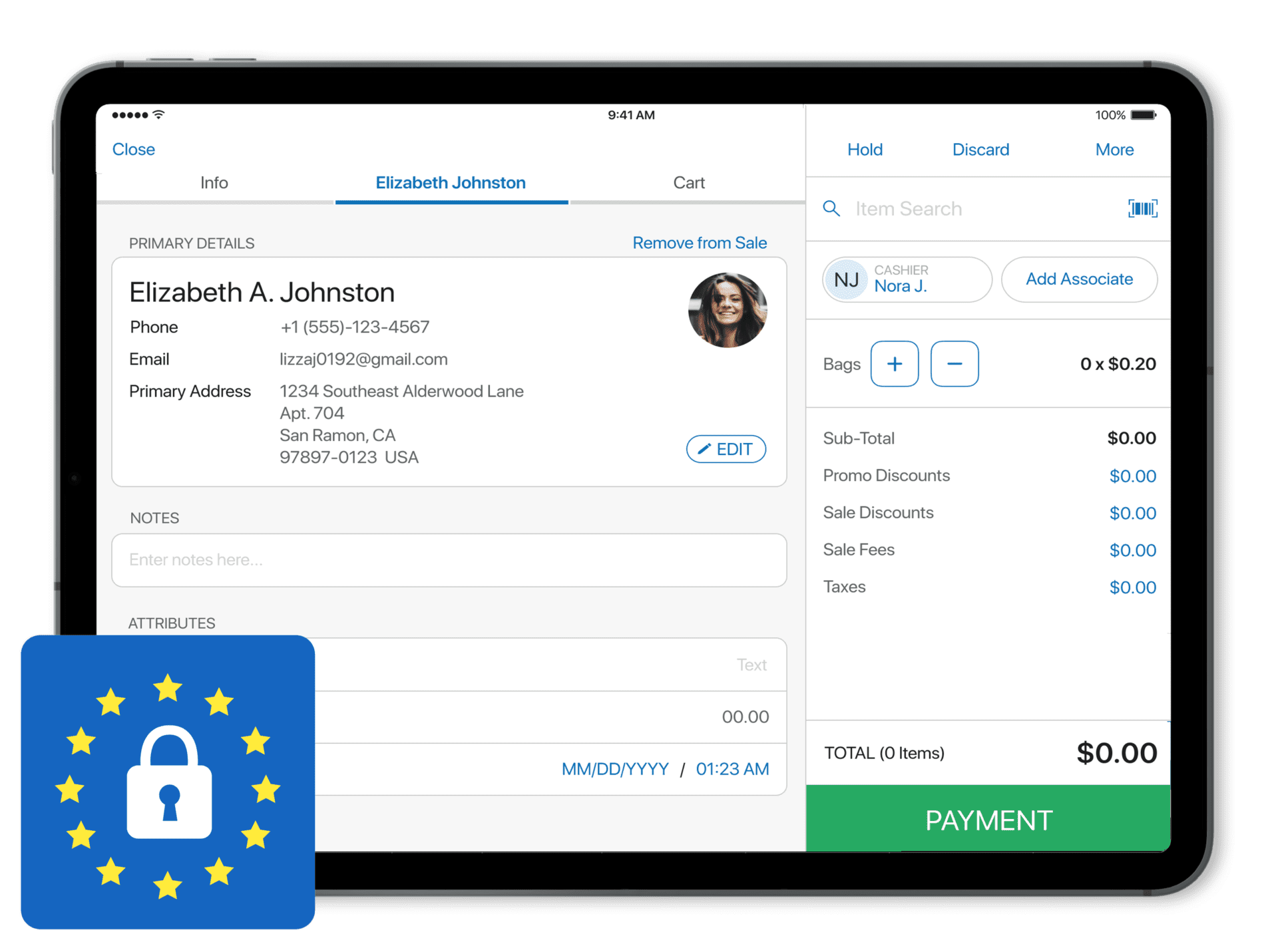 gdpr crm popup stores